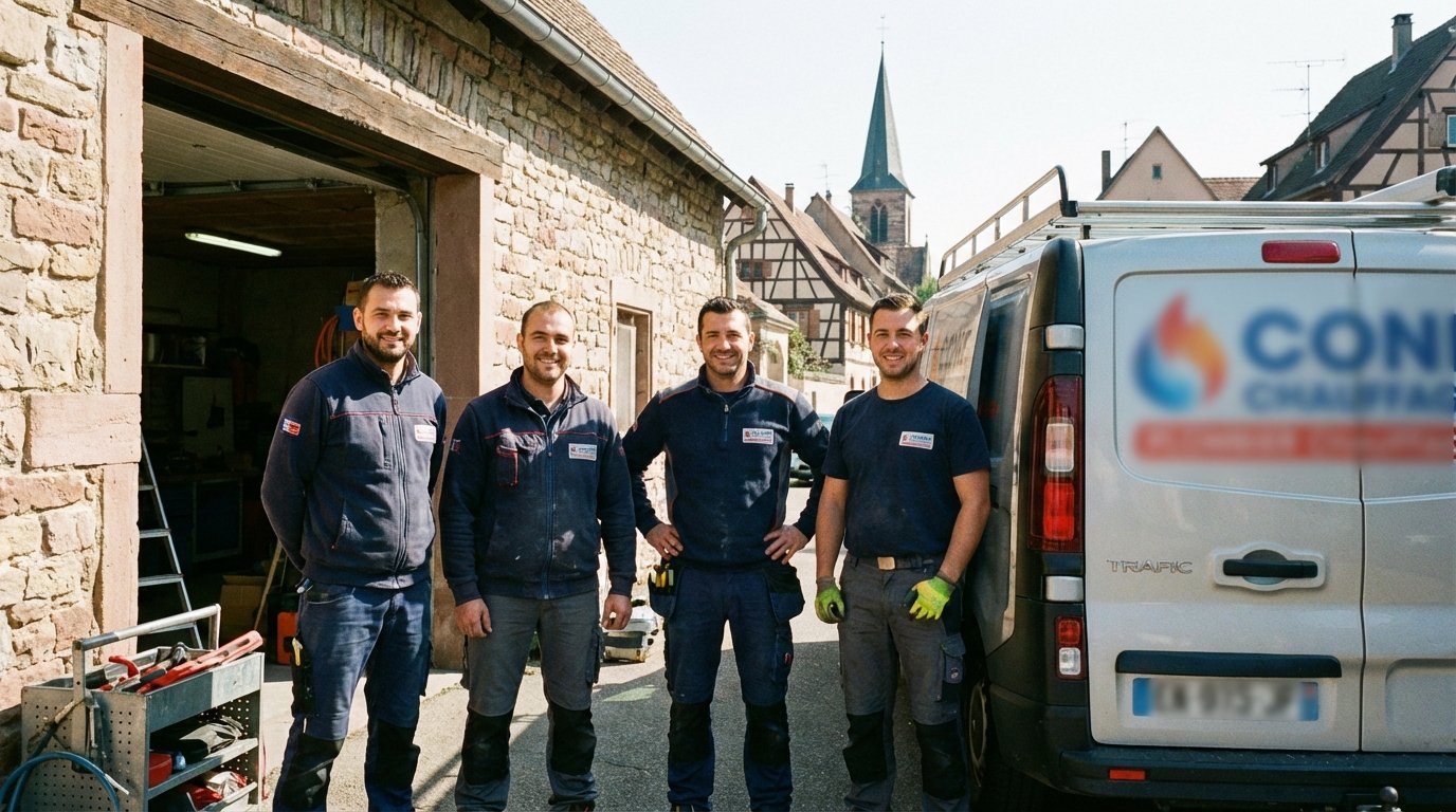 Installation plancher chauffant à Colmar